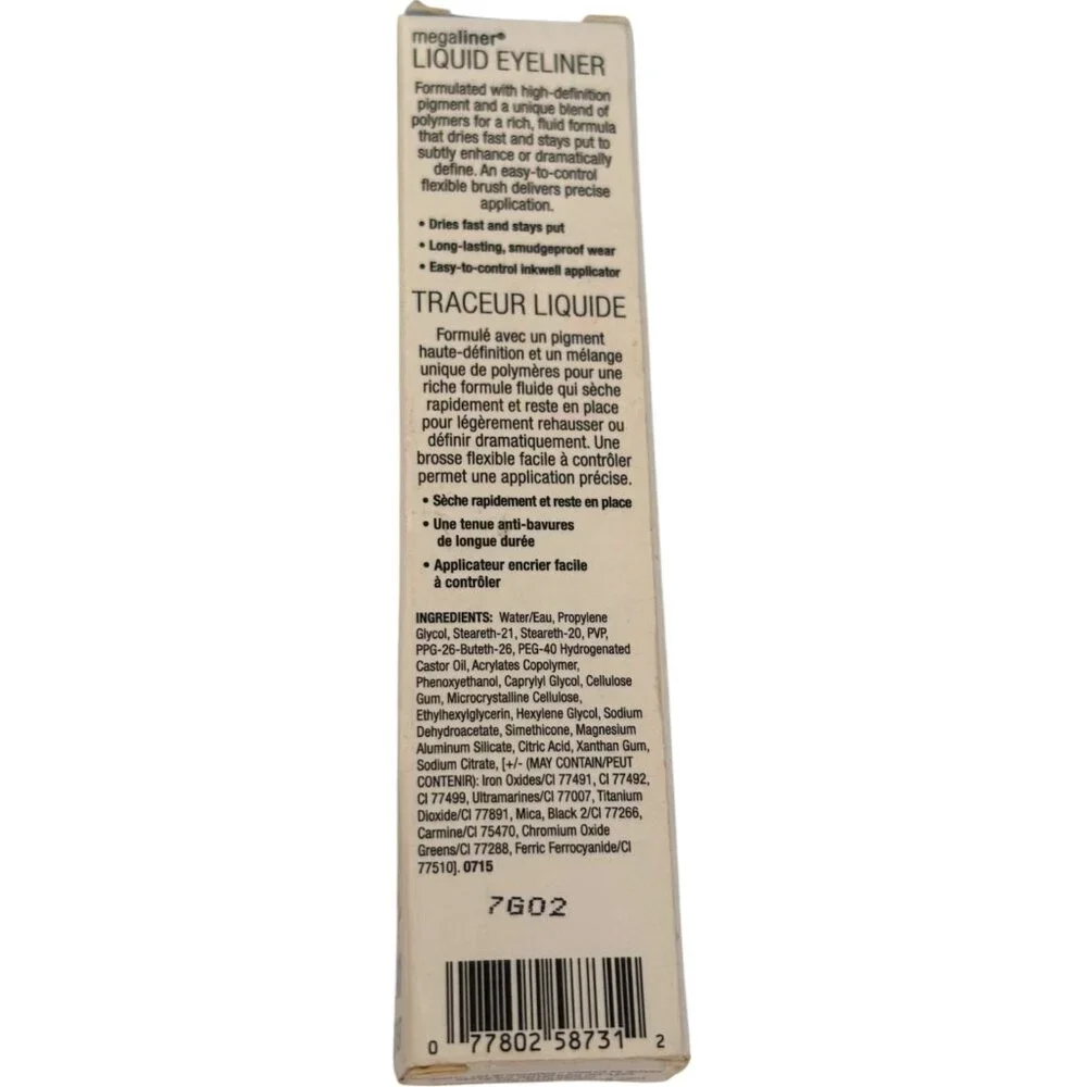 Wet n Wild megaliner‎ liquid eyeliner 873A Voltage Blue NEW in Box